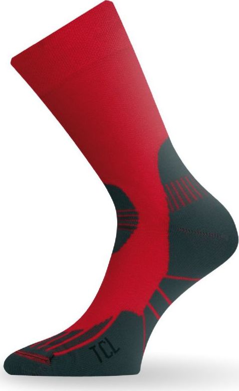 Funkční ponožky LASTING Tcl červené Velikost: (42-45) L
