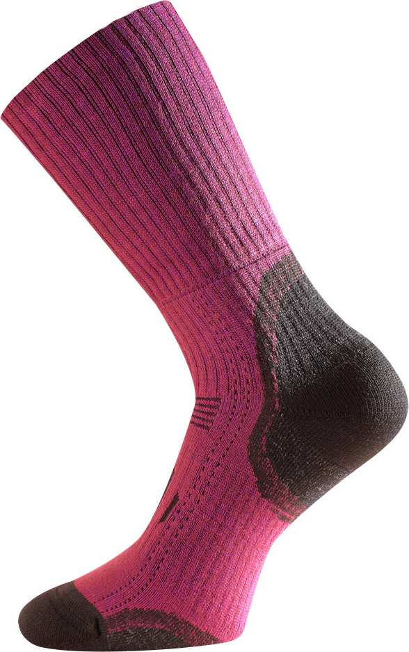 Merino ponožky LASTING Tka růžové Velikost: (42-45) L