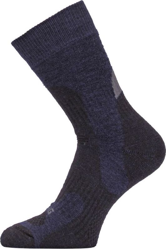 Merino ponožky LASTING Trp modré Velikost: (46-49) XL