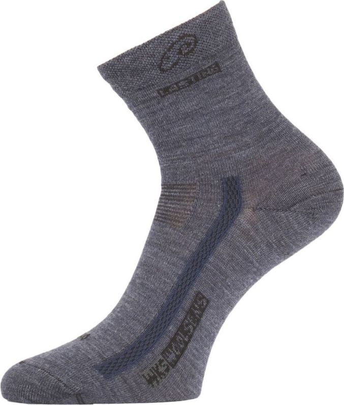 Merino ponožky LASTING Wks modré Velikost: (42-45) L