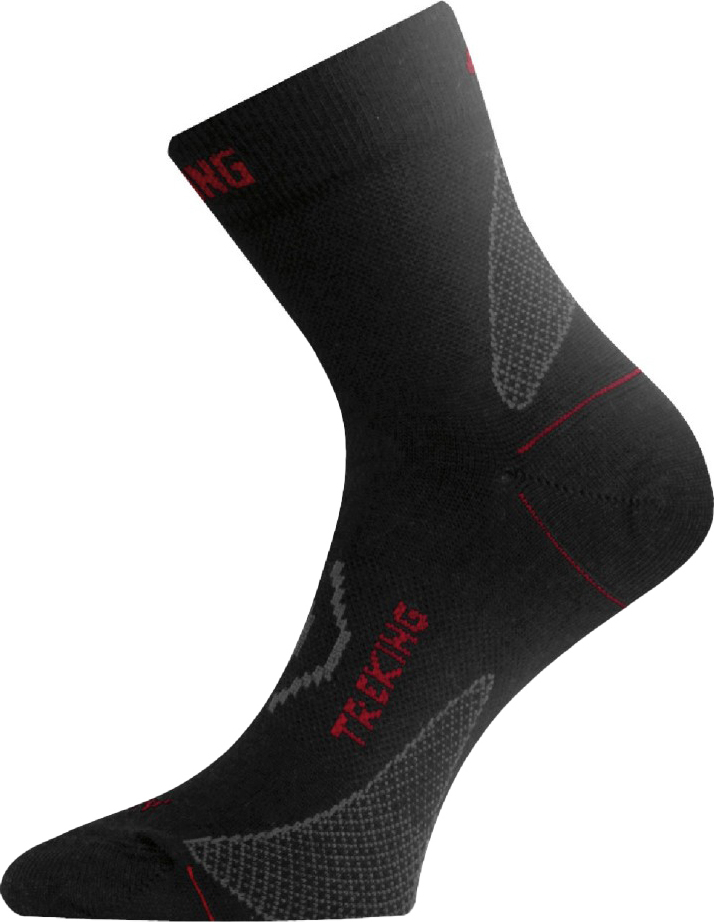 Merino ponožky LASTING Tnw černé Velikost: (42-45) L