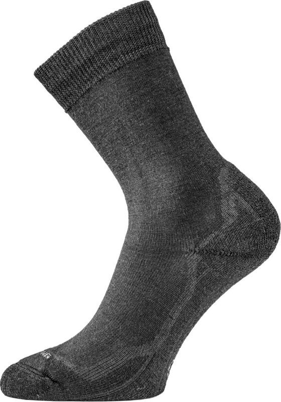 Merino ponožky LASTING Whi černé Velikost: (38-41) M