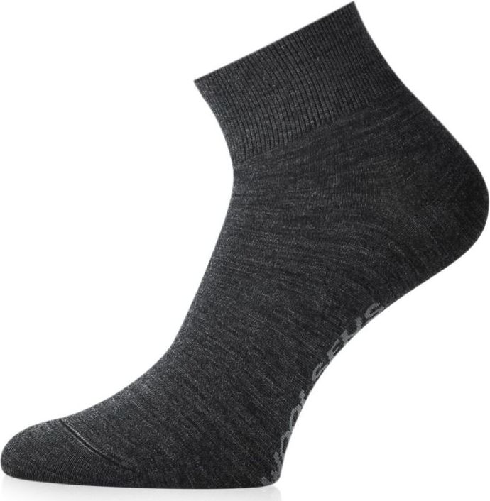 Merino ponožky LASTING Fwe šedé Velikost: (46-49) XL