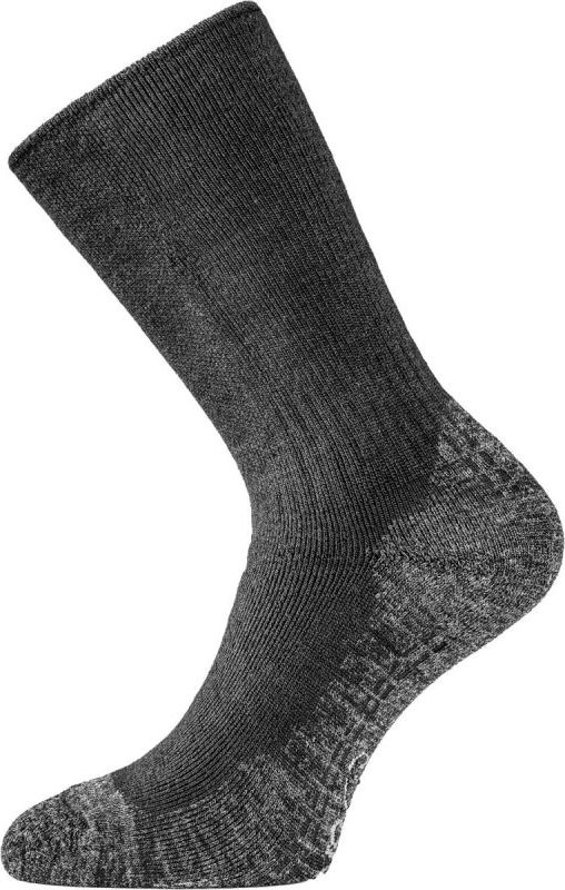 Merino ponožky LASTING Wsm černé Velikost: (38-41) M