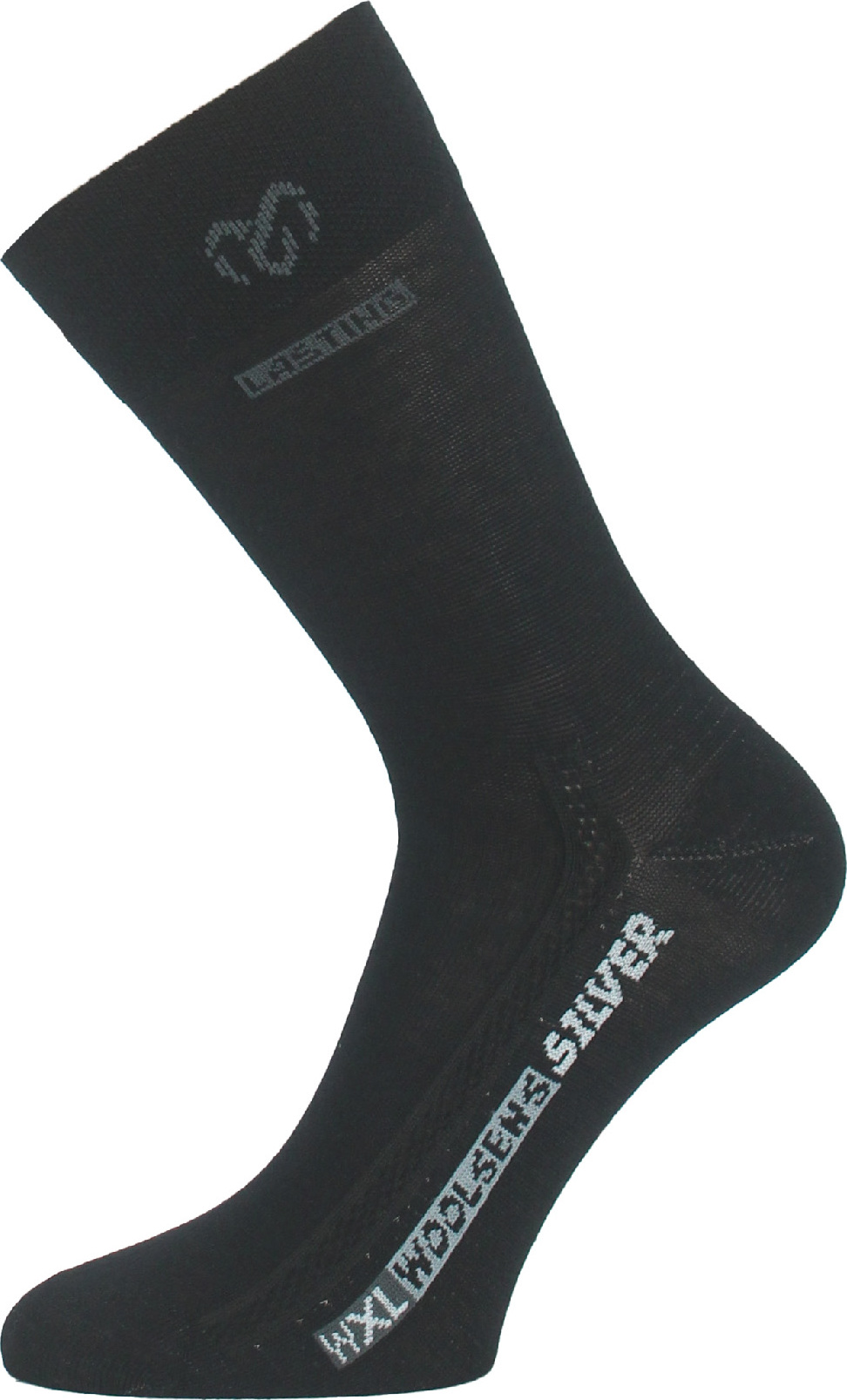 Merino ponožky LASTING Wxl černé Velikost: (38-41) M