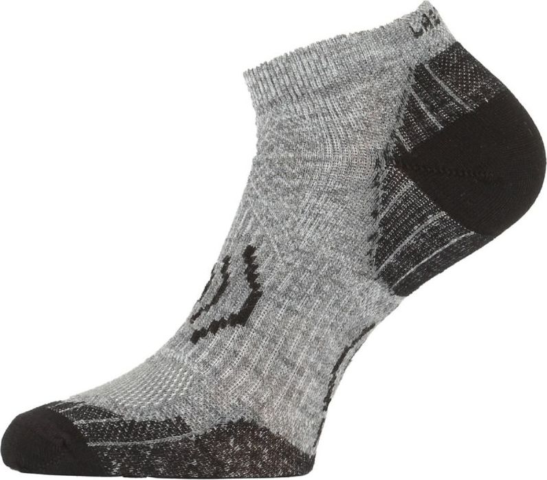 Merino ponožky LASTING Wts šedé Velikost: (38-41) M