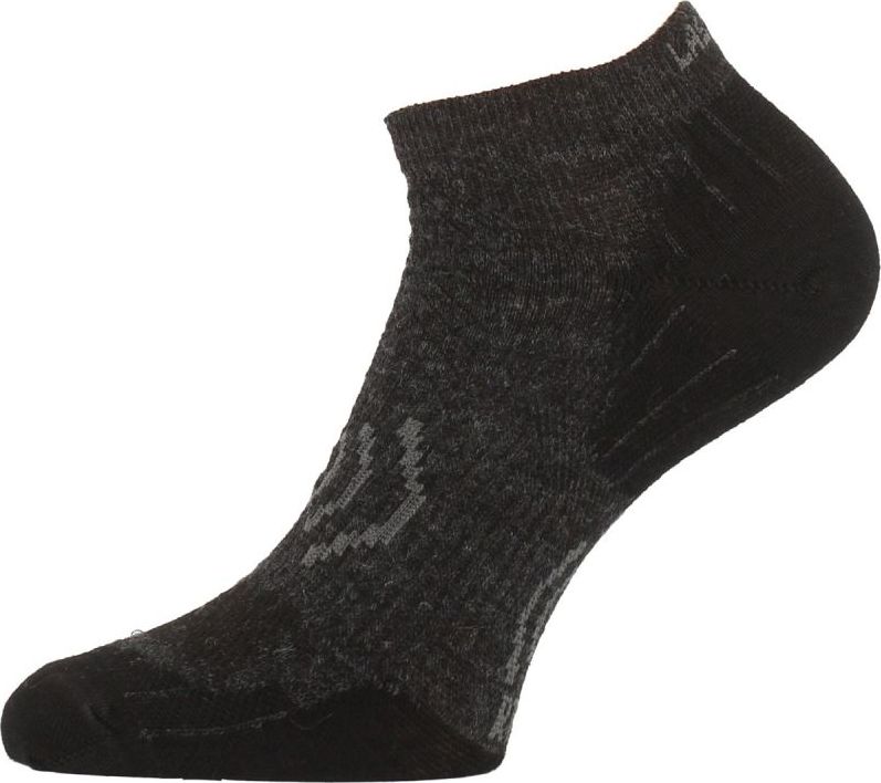 Merino ponožky LASTING Wts šedé Velikost: (46-49) XL