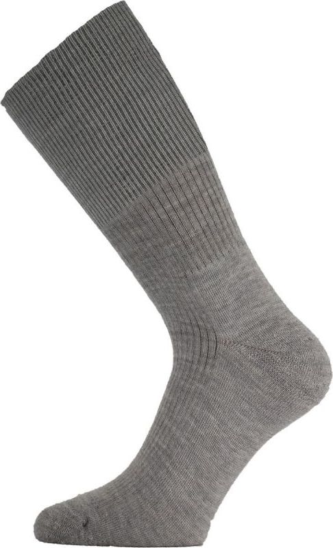 Merino ponožky LASTING Wrm šedé Velikost: (42-45) L