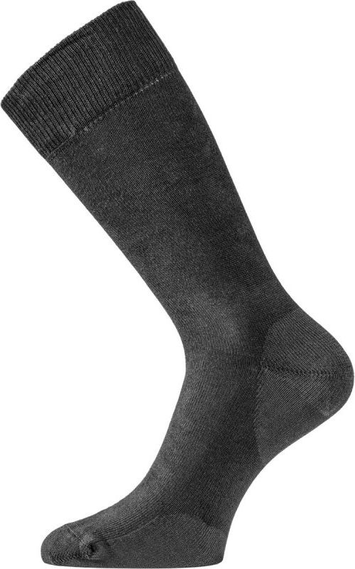 Bavlněné ponožky LASTING Plf černé Velikost: (42-45) L