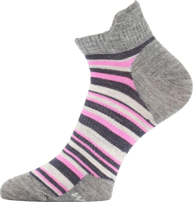 Merino ponožky LASTING Wws růžové Velikost: (42-45) L