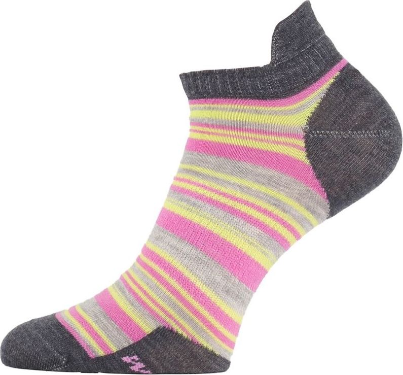 Merino ponožky LASTING Wws růžové Velikost: (42-45) L