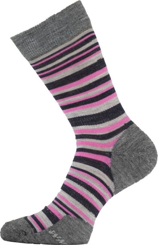Merino ponožky LASTING Wwl růžové Velikost: (38-41) M