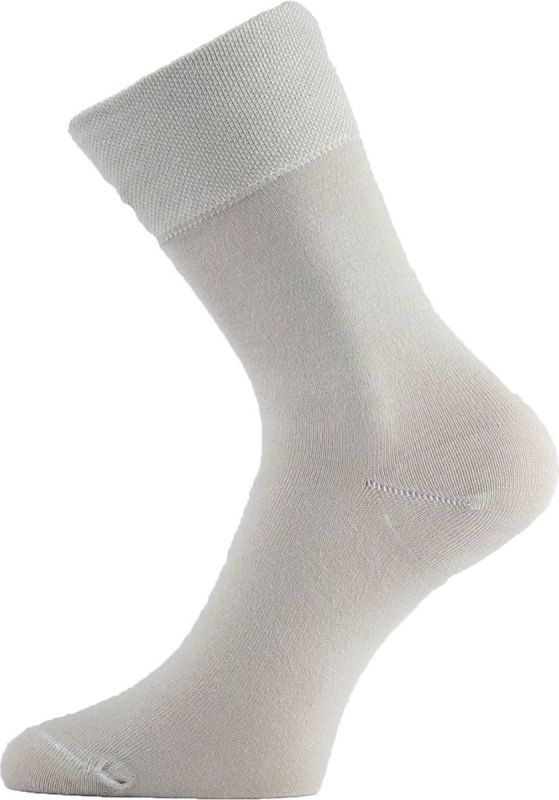 Bavlněné ponožky LASTING Tom béžové Velikost: (46-49) XL