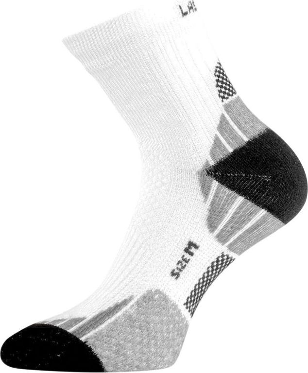 Funkční ponožky LASTING Atl bílé Velikost: (42-45) L