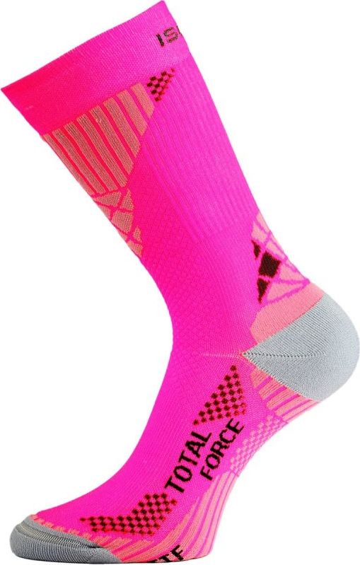 Funkční inline ponožky LASTING Itf růžové Velikost: (42-45) L