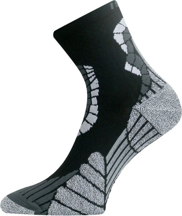 Běžecké ponožky LASTING Irm černé Velikost: (42-45) L