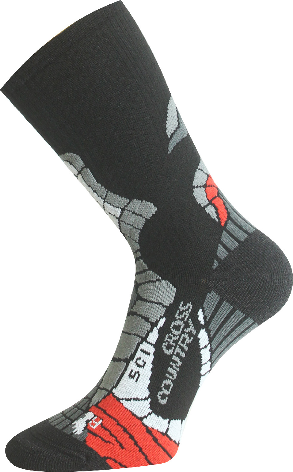 Lyžařské podkolenky LASTING Sci černé Velikost: (34-37) S