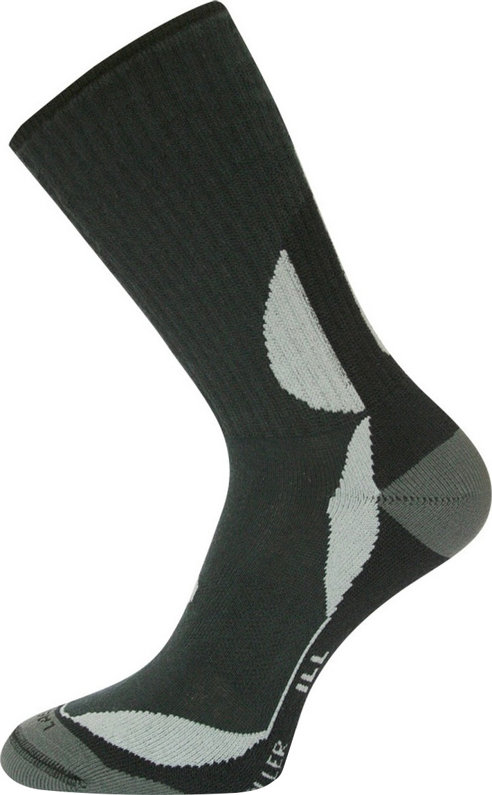 Funkční inline ponožky LASTING Ill černé Velikost: (38-41) M