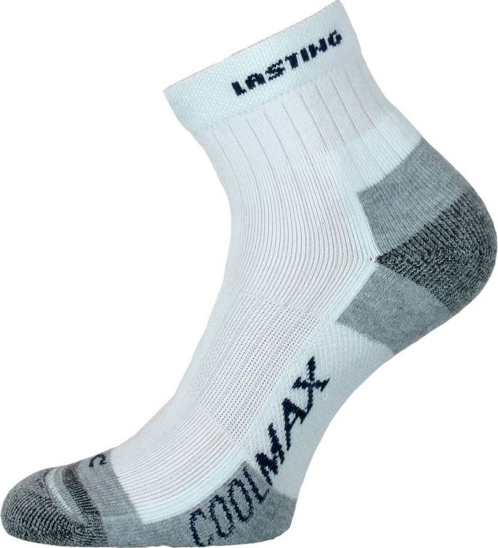 Běžecké ponožky LASTING Rnc bílé Velikost: (38-41) M