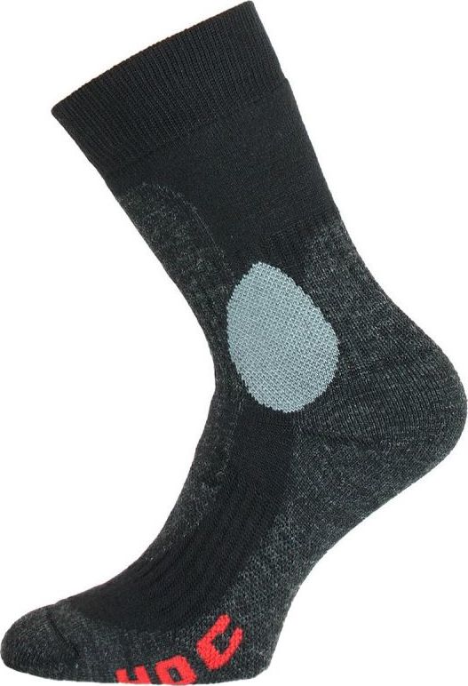 Hokejové ponožky LASTING Hoc černé Velikost: (42-45) L