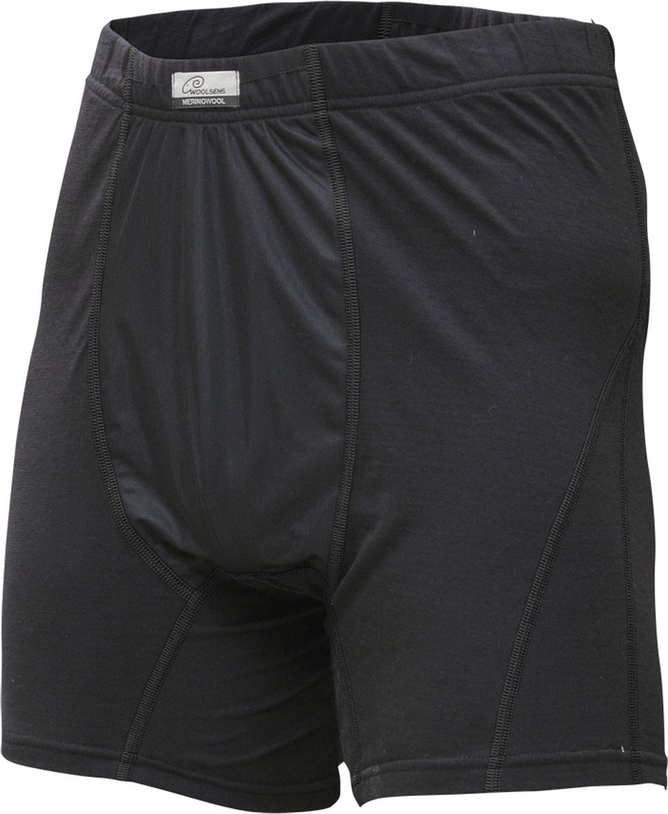 Pánské merino boxerky LASTING Nico+ černé Velikost: S
