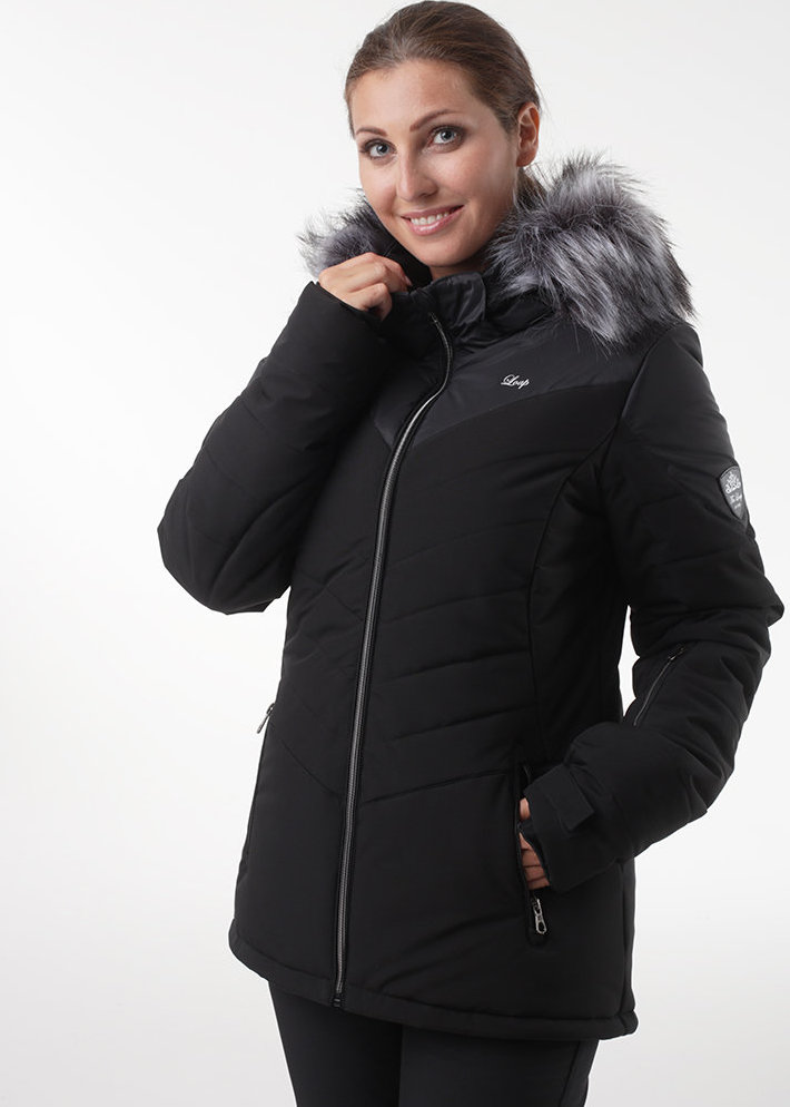 Dámská lyžařská bunda LOAP Okira černá Velikost: XL