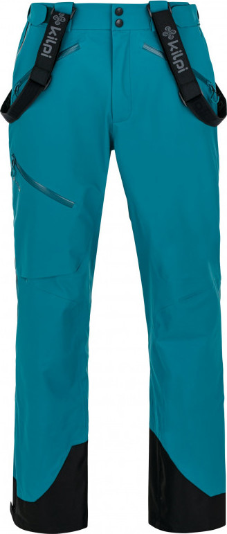 Pánské lyžařské kalhoty KILPI Lazzaro-m tyrkysová Velikost: XL