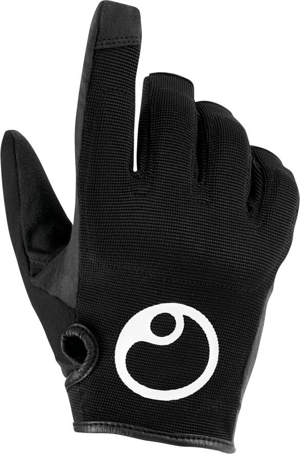 Cyklistické rukavice ERGON HE2 Evo černá Velikost: L, Barva: černá