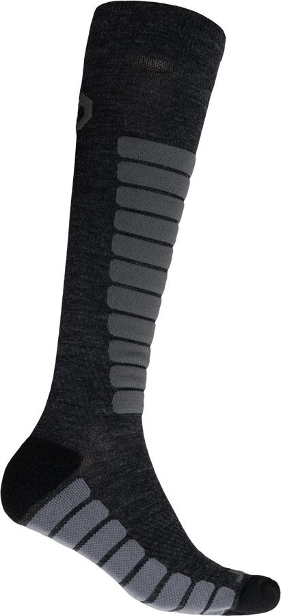 Lyžařské merino ponožky SENSOR Zero Merino šedá/šedá Velikost: 6/8, Barva: šedá