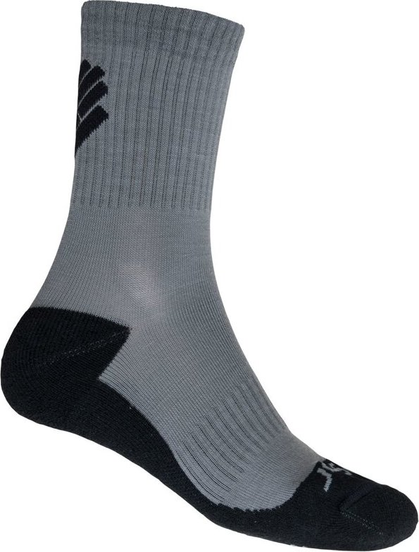 Letní merino ponožky SENSOR Race Merino šedá Barva: šedá, Velikost: 6/8