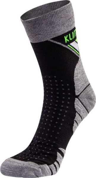 Sportovní ponožky KLIMATEX Milo černá/šedá Velikost: 37-38