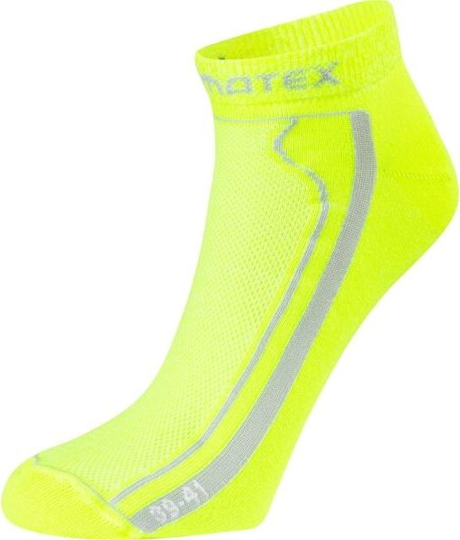 Funkční ponožky KLIMATEX Lite Short Zoe žlutá Velikost: 39-41