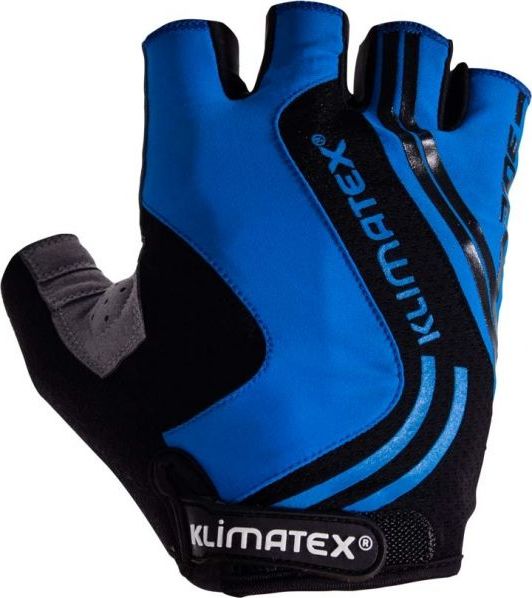 Cyklistické rukavice KLIMATEX Rami modrá Velikost: S