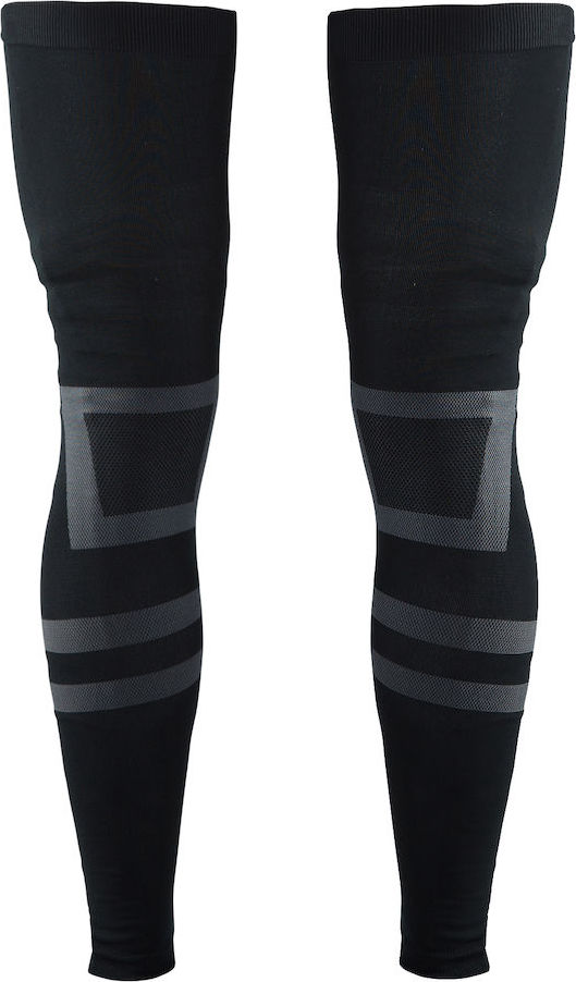 Cyklistické návleky CRAFT CORE SubZ Seamless Leg - černá Velikost: XS/S