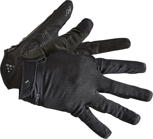 Cyklistické rukavice CRAFT Adv Pioneer Gel černé Velikost: L