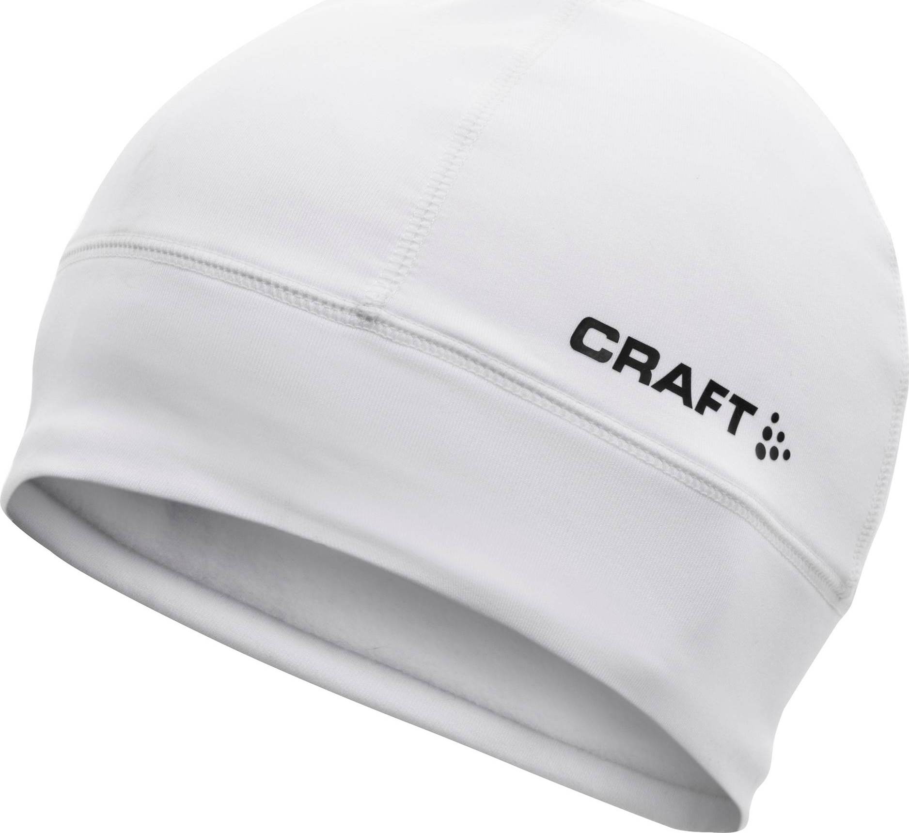 Unisex běžecká čepice CRAFT Light Thermal bílá Velikost: S-M