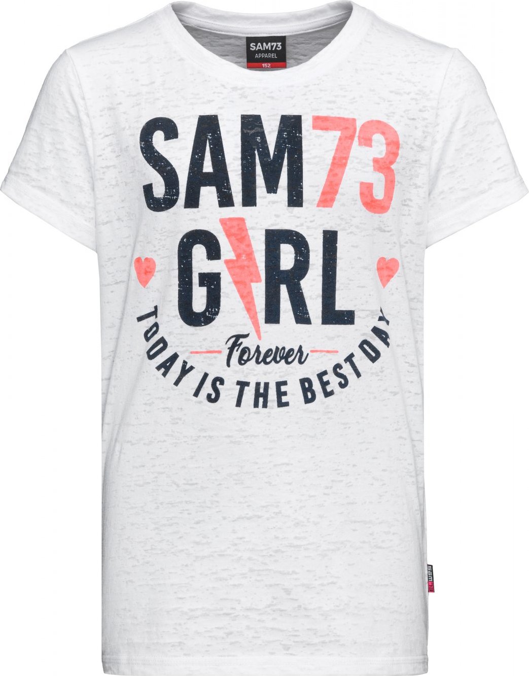 Dívčí triko SAM 73 Kylie bílé Velikost: 116