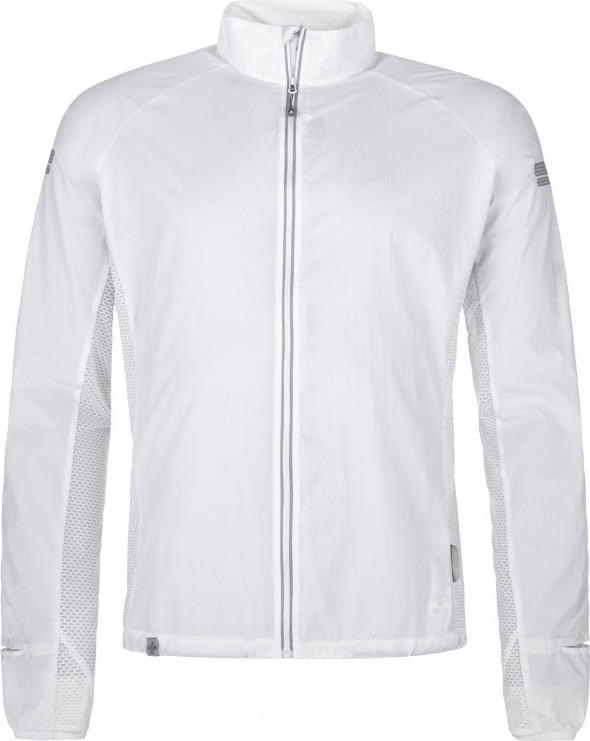 Pánská běžecká bunda KILPI Tirano-m bílá Velikost: XXL