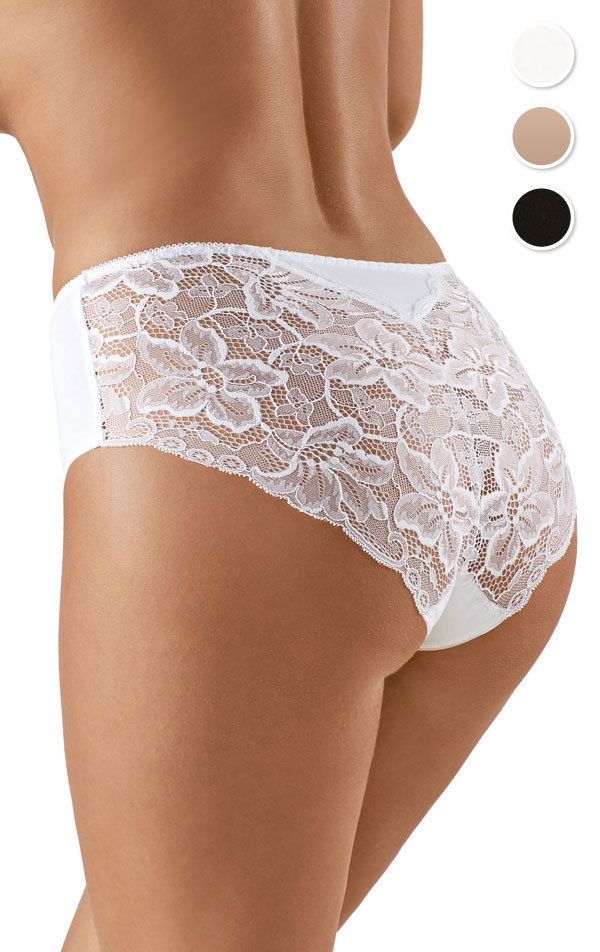 Dámské kalhotky LITEX bílé Barva: černá, Velikost: XL