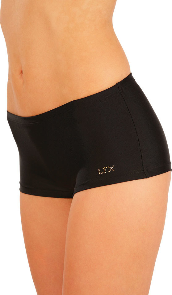 Dámské plavky kalhotky LITEX bokové s nohavičkou černé Velikost: 36