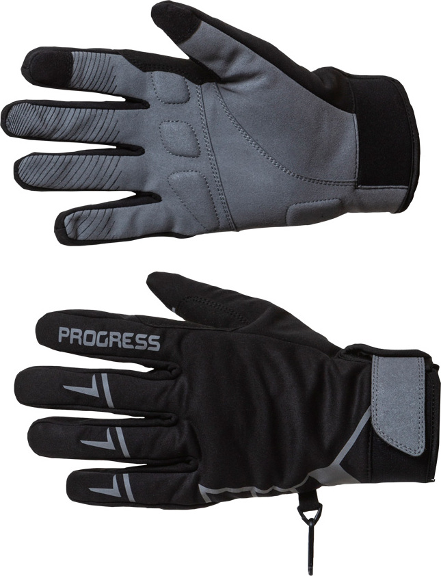 Zimní rukavice PROGRESS Wintersport Gloves černá Velikost: S