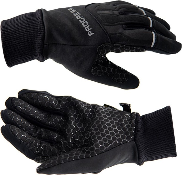 Zimní sportovní rukavice PROGRESS Snowride Gloves černá Velikost: XS