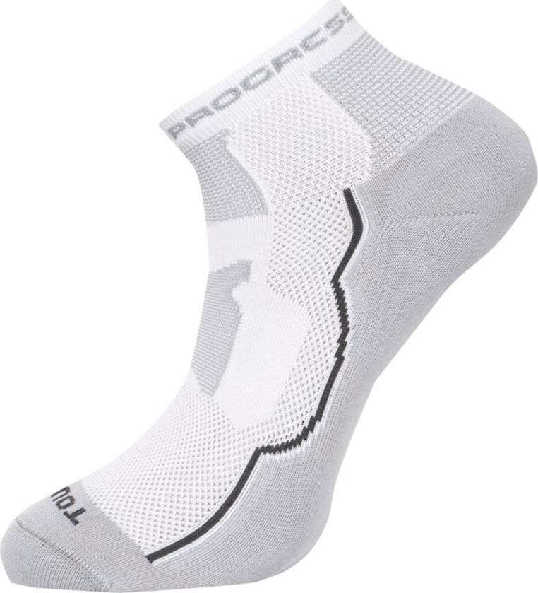 Letní turistické ponožky PROGRESS Tourist bílá/šedá Velikost: 39-42