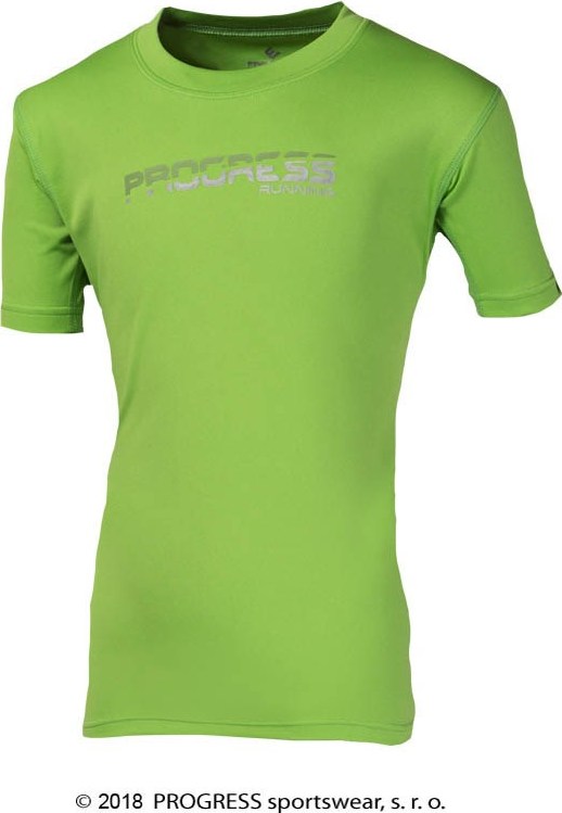 Dětské sportovní triko PROGRESS Manio zelená Velikost: 116