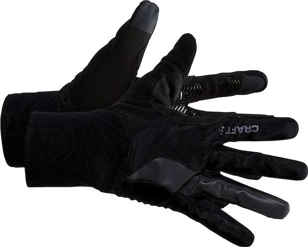 Lehké závodní rukavice CRAFT Pro Race černé Velikost: XXL