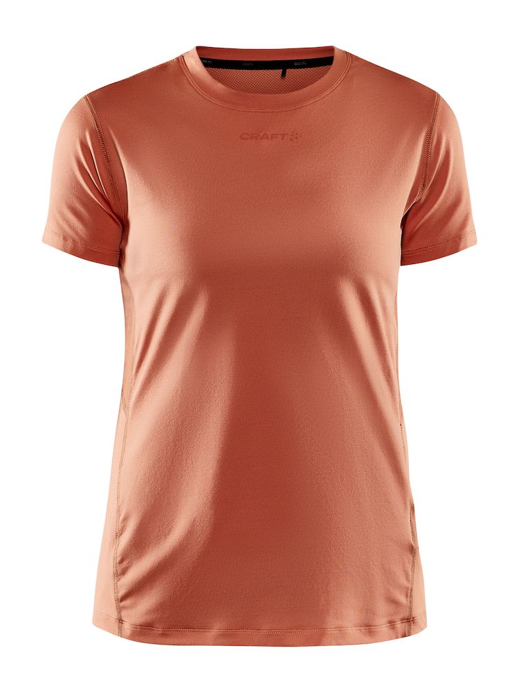 Dámské funkční triko CRAFT Adv Essence Slim Ss oranžová Velikost: L