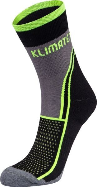 Sportovní ponožky KLIMATEX Korbin černá/šedá Velikost: 42-44