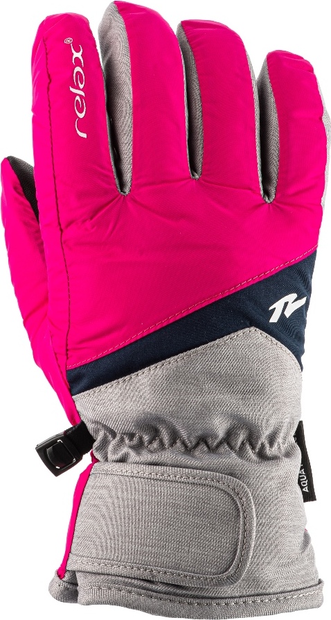 Dětské lyžařské rukavice RELAX Laro růžové Velikost: 10Y