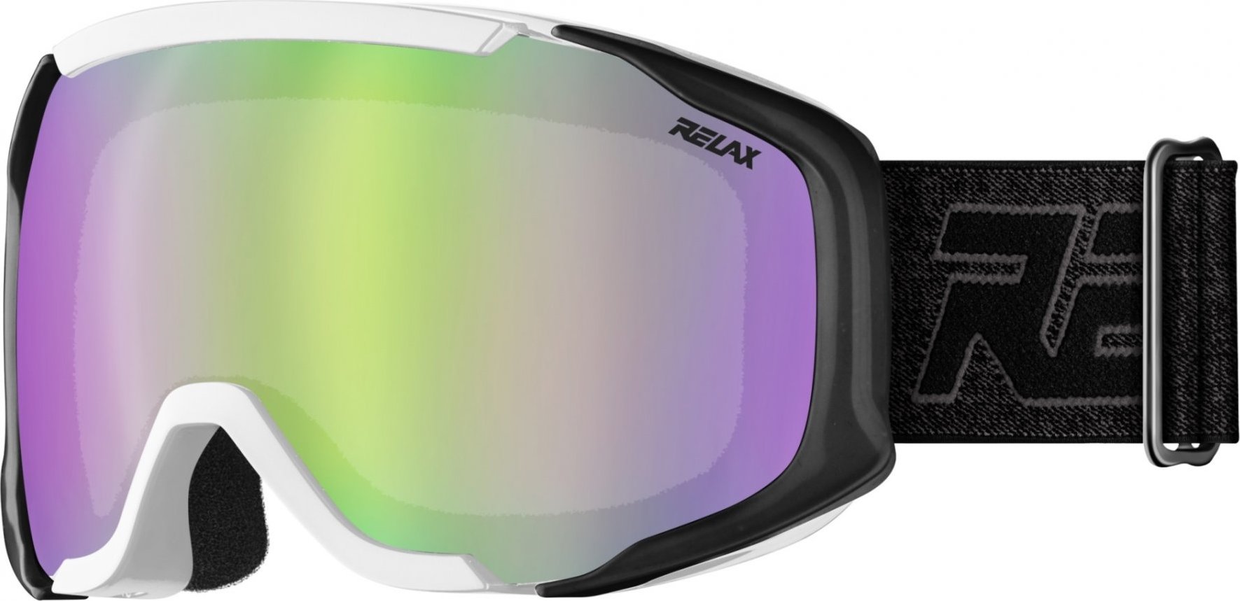 Dětské lyžařské brýle RELAX De-vil bílé