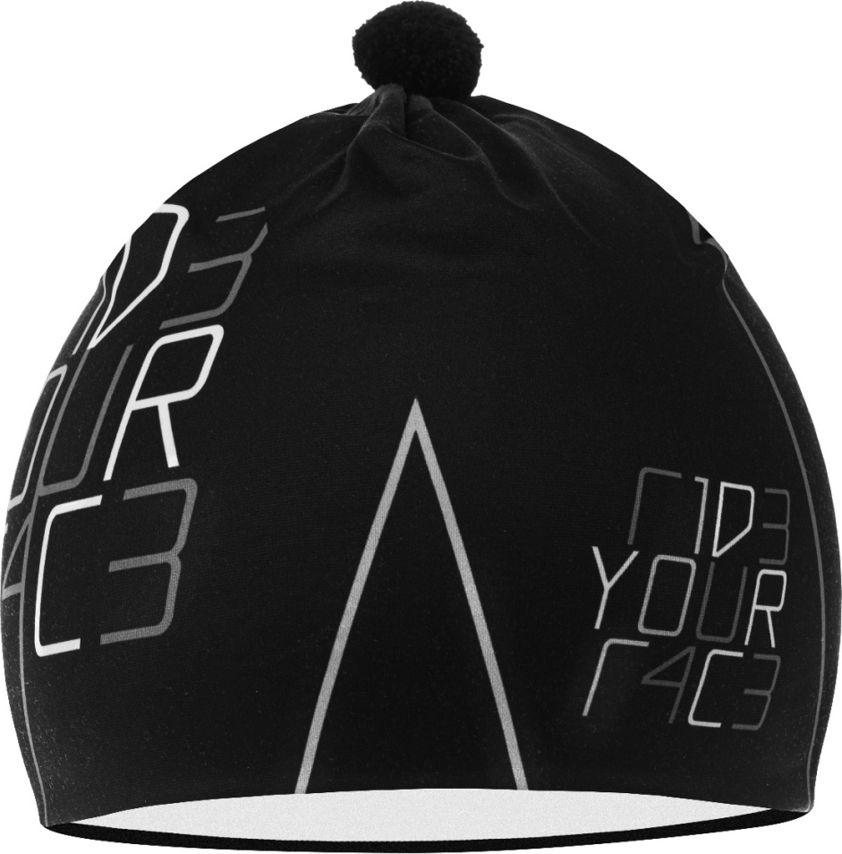 Sportovní funkční čepice R2 Pompon černá Velikost: S
